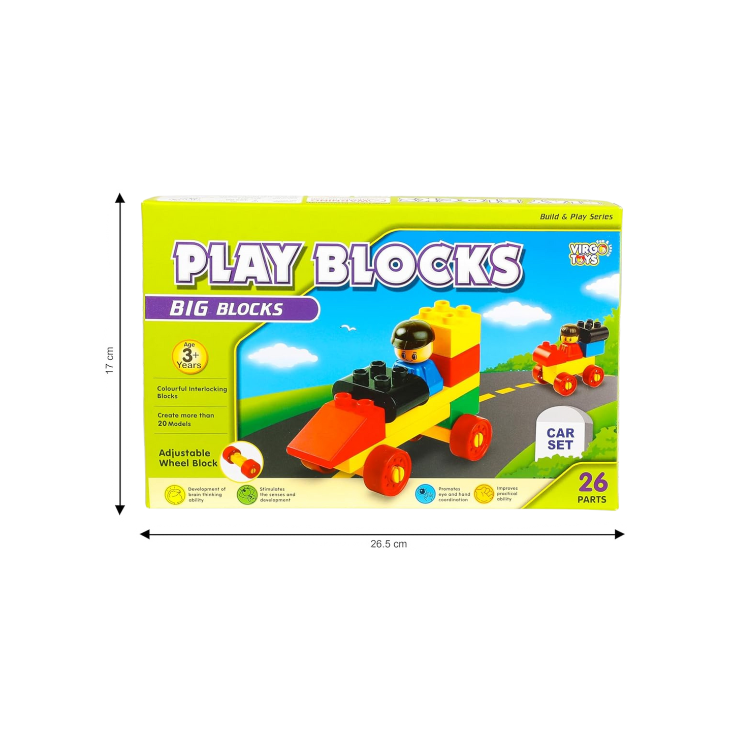 PLAY BLOCKS - CAR SET