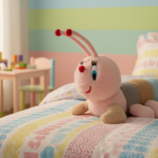PASTEL CATERPILLAR SOFT TOY – 70 CM