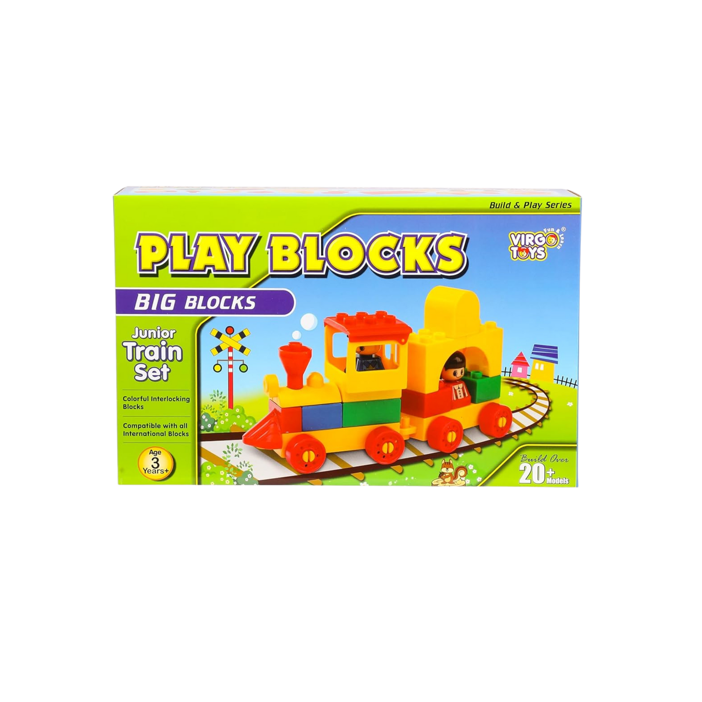 PLAY BLOCKS - JUNIOR TRAIN SET