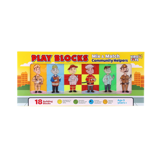 PLAY BLOCK MIX N MATCH - COMMUNITY HELPERS