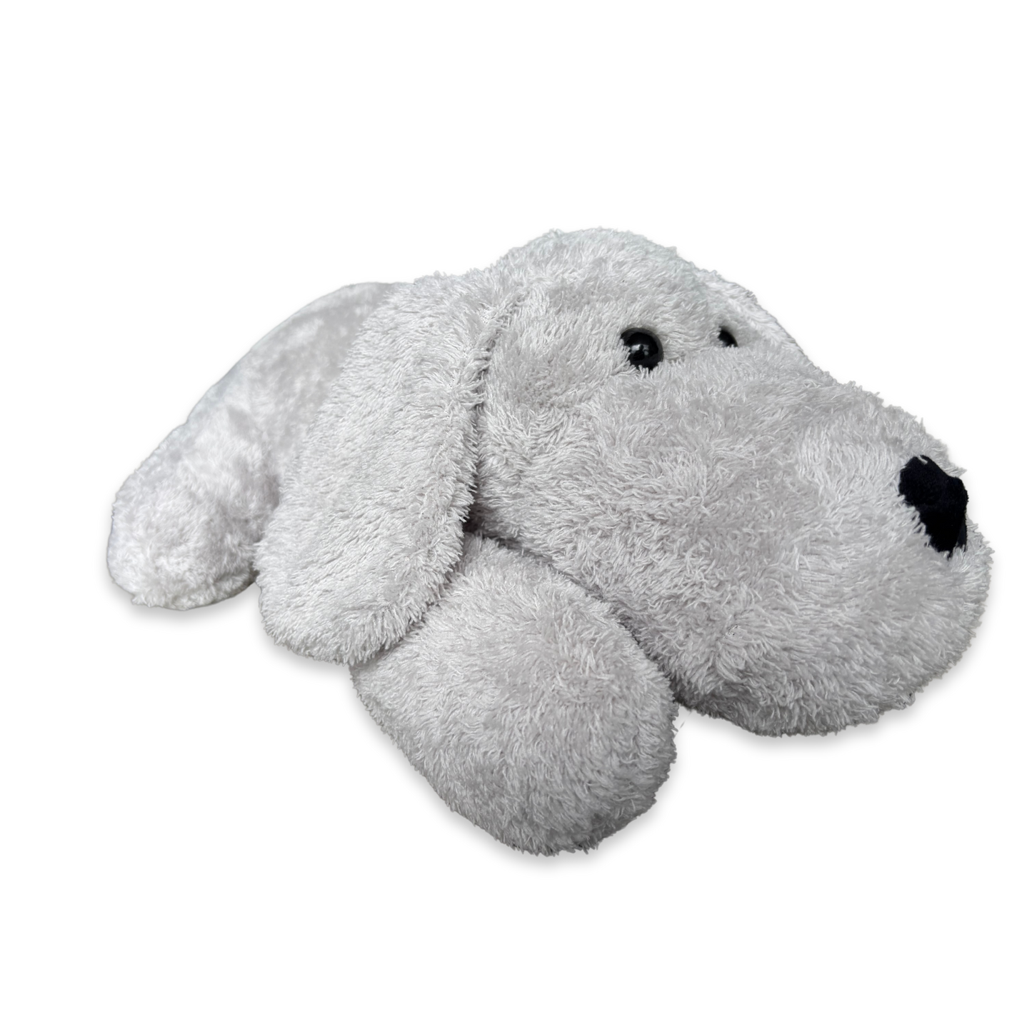 GREY FLOPPY DOG SOFT TOY – 40 CM