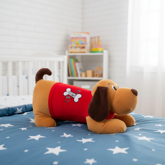 BUDDY PLUSH DOG SOFT TOY - 45 CM