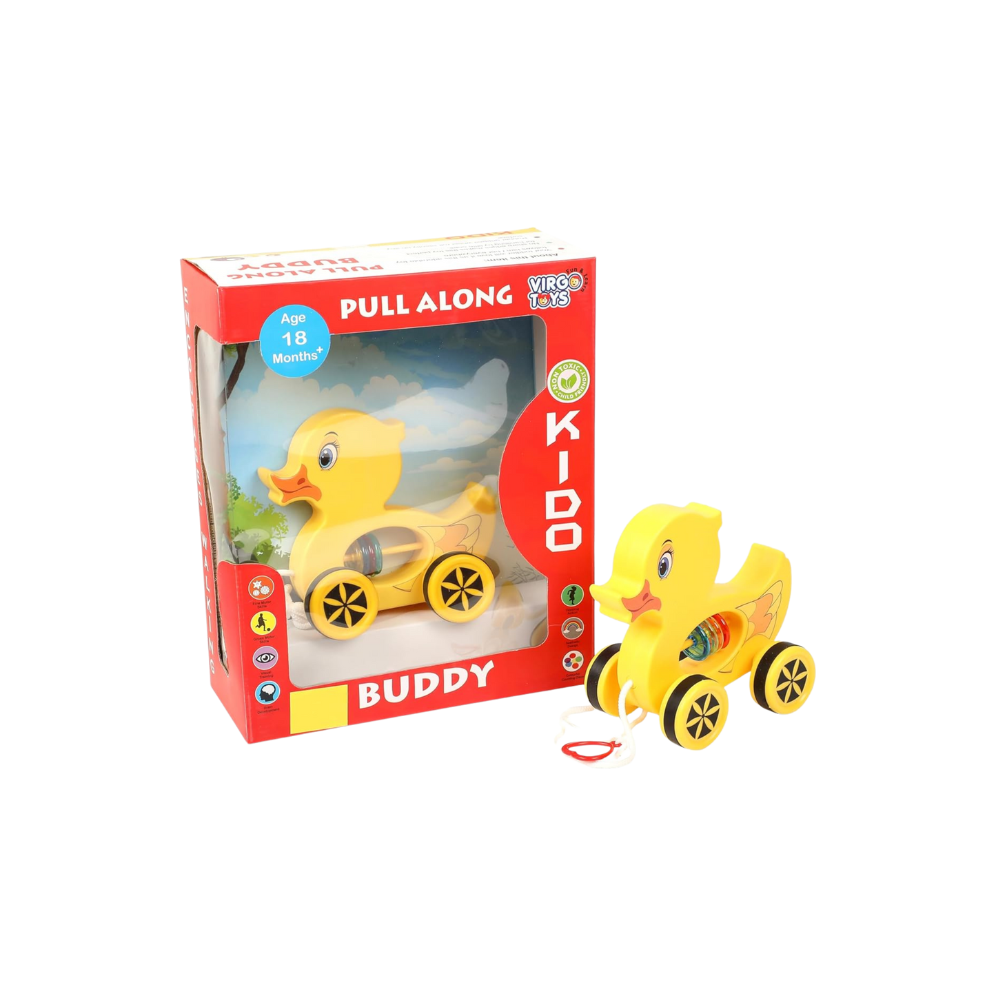 PULL ALONG BUDDY - DUCK