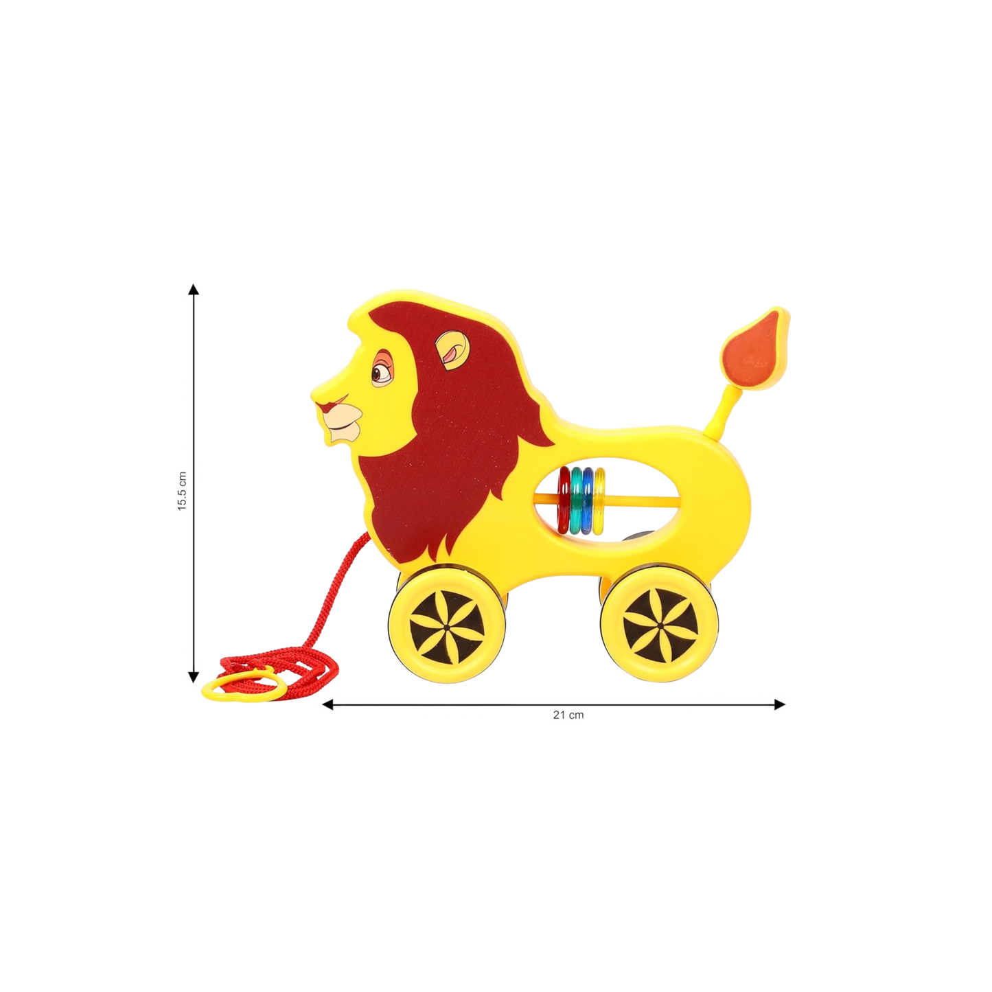 PULL ALONG BUDDY - LION