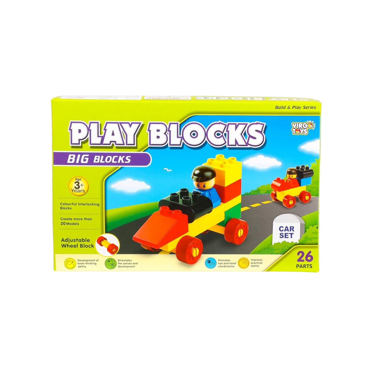 PLAY BLOCKS - CAR SET