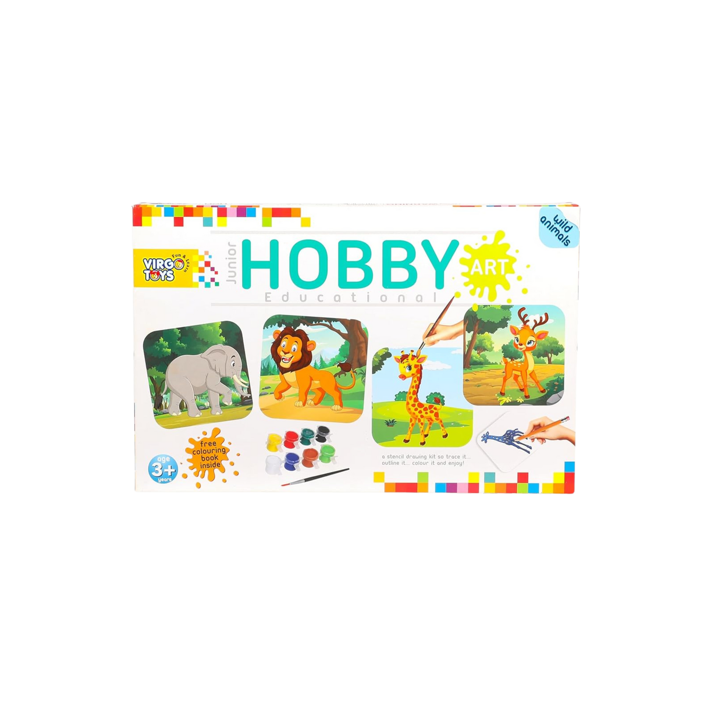 HOBBY ART JUNIOR - WILD ANIMALS