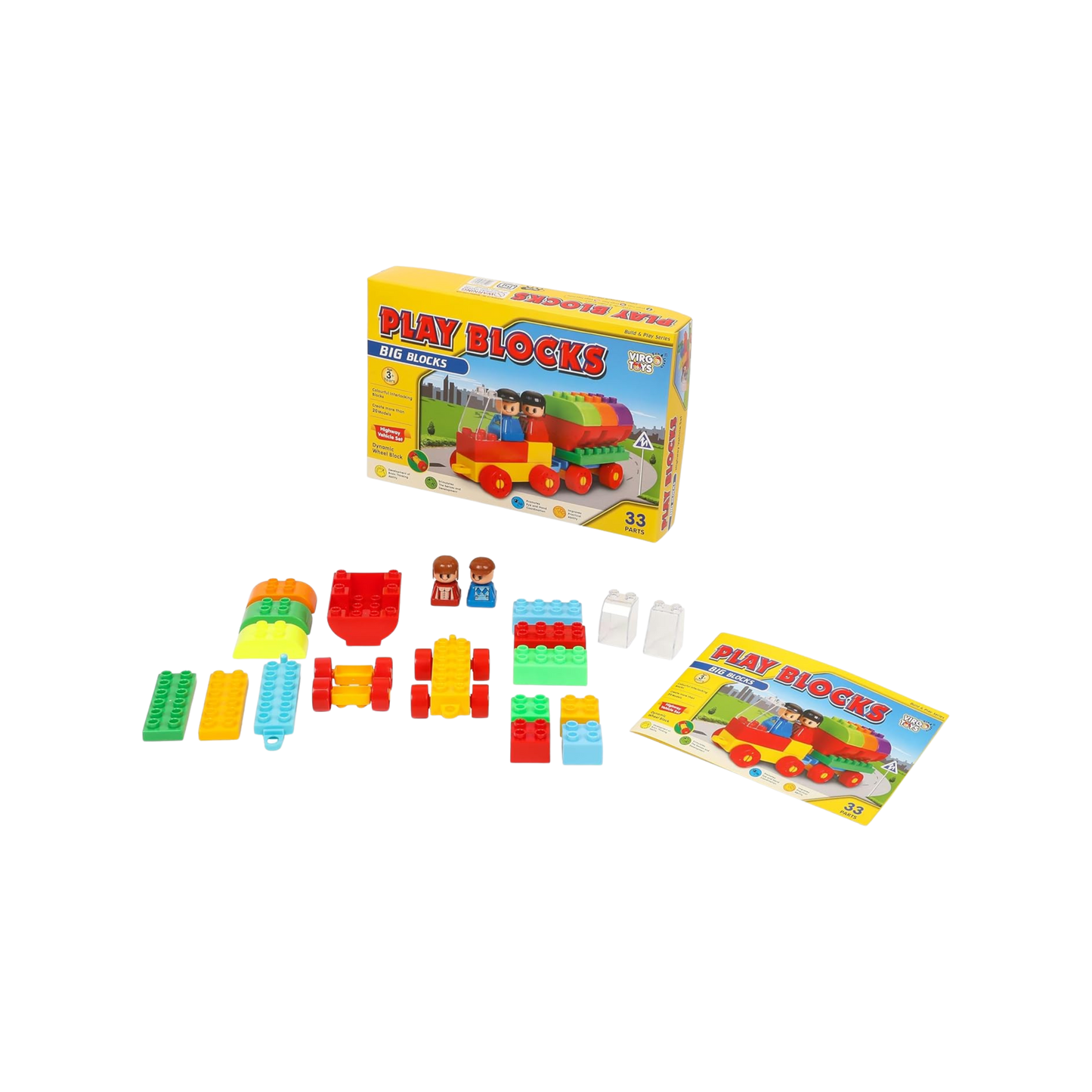 PLAY BLOCKS - HIGHWAY VEHICLE SET