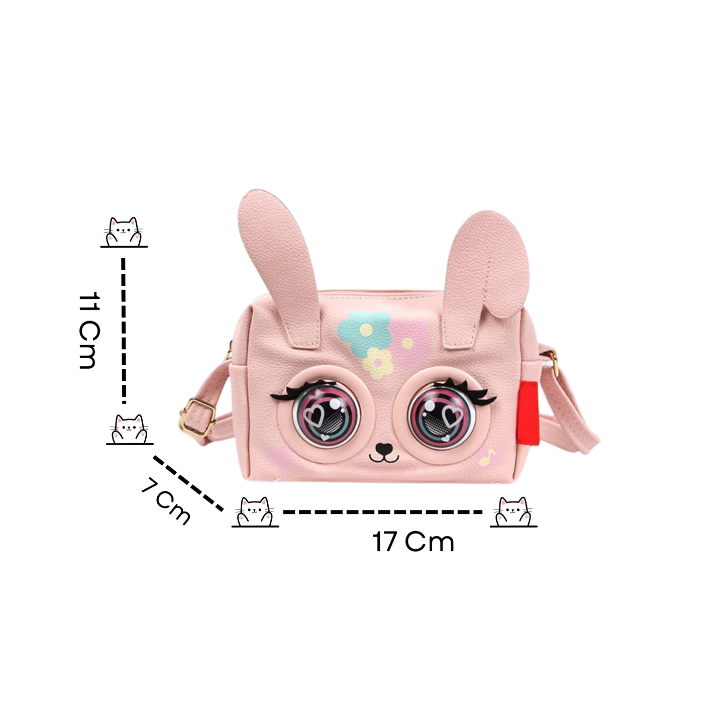 WINKING ELF SHOULDER BAG - RABBIT
