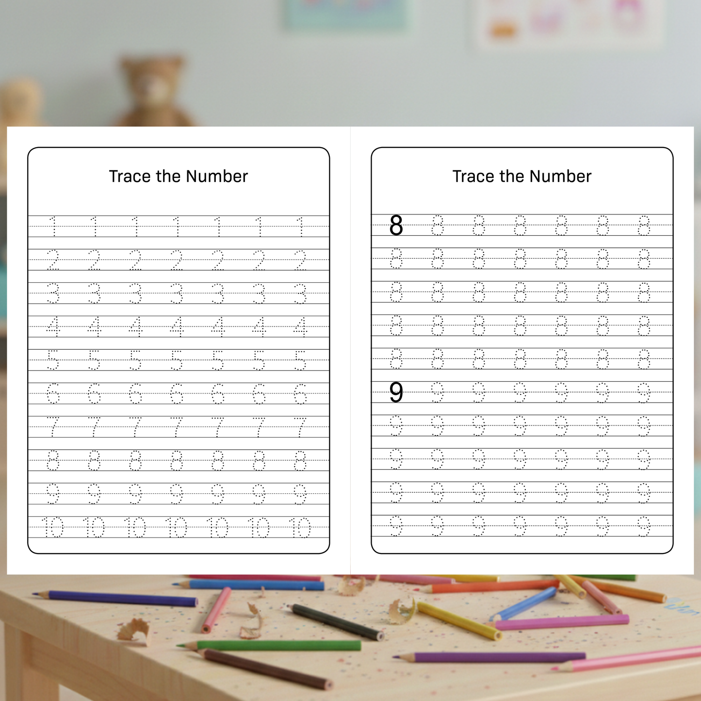 MY FIRST 1-100 NUMBERS TRACING BOOK