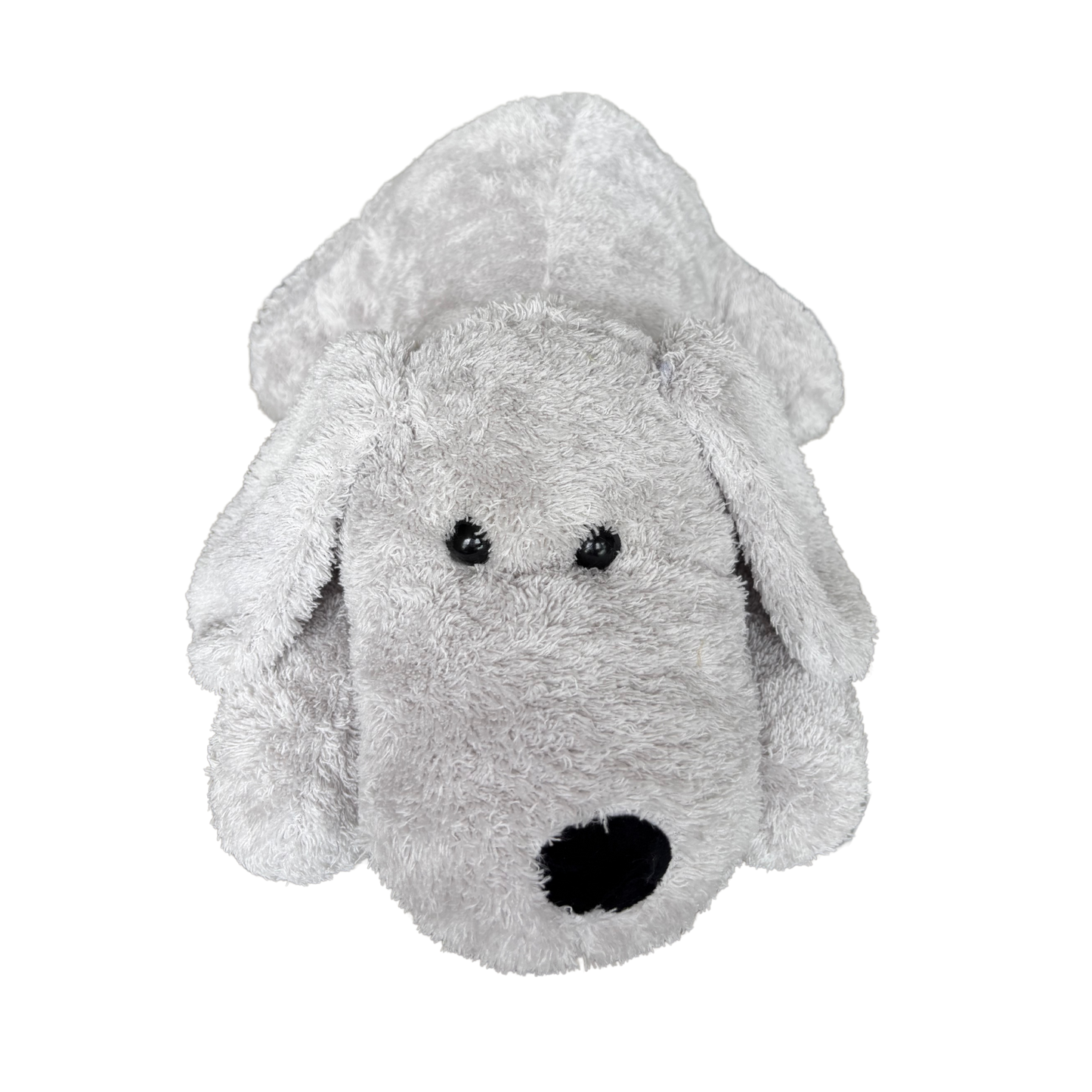 GREY FLOPPY DOG SOFT TOY – 40 CM