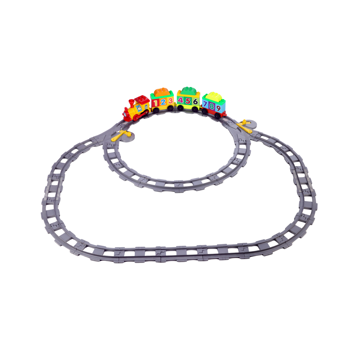 E-TRAIN SET WITH TRACK CHANGER