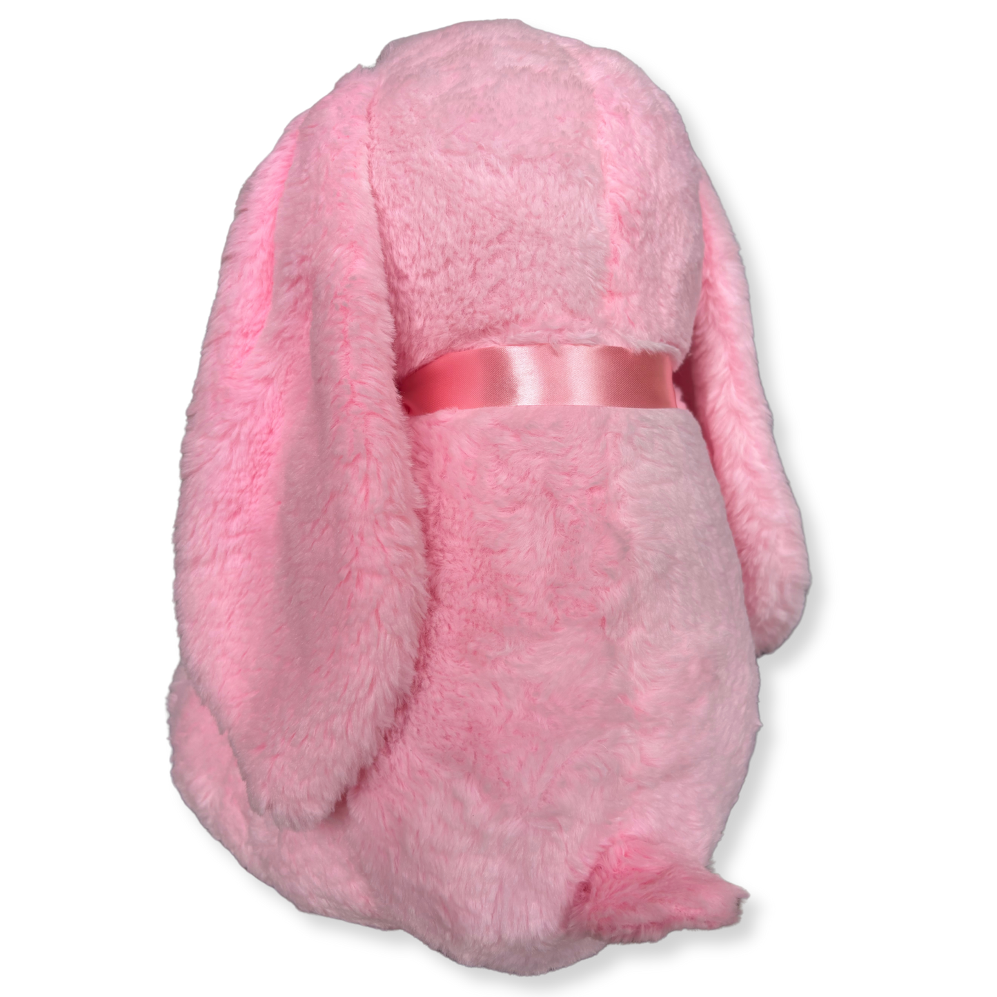 PINK BUNNY SOFT TOY WITH BOW - 62 CMS