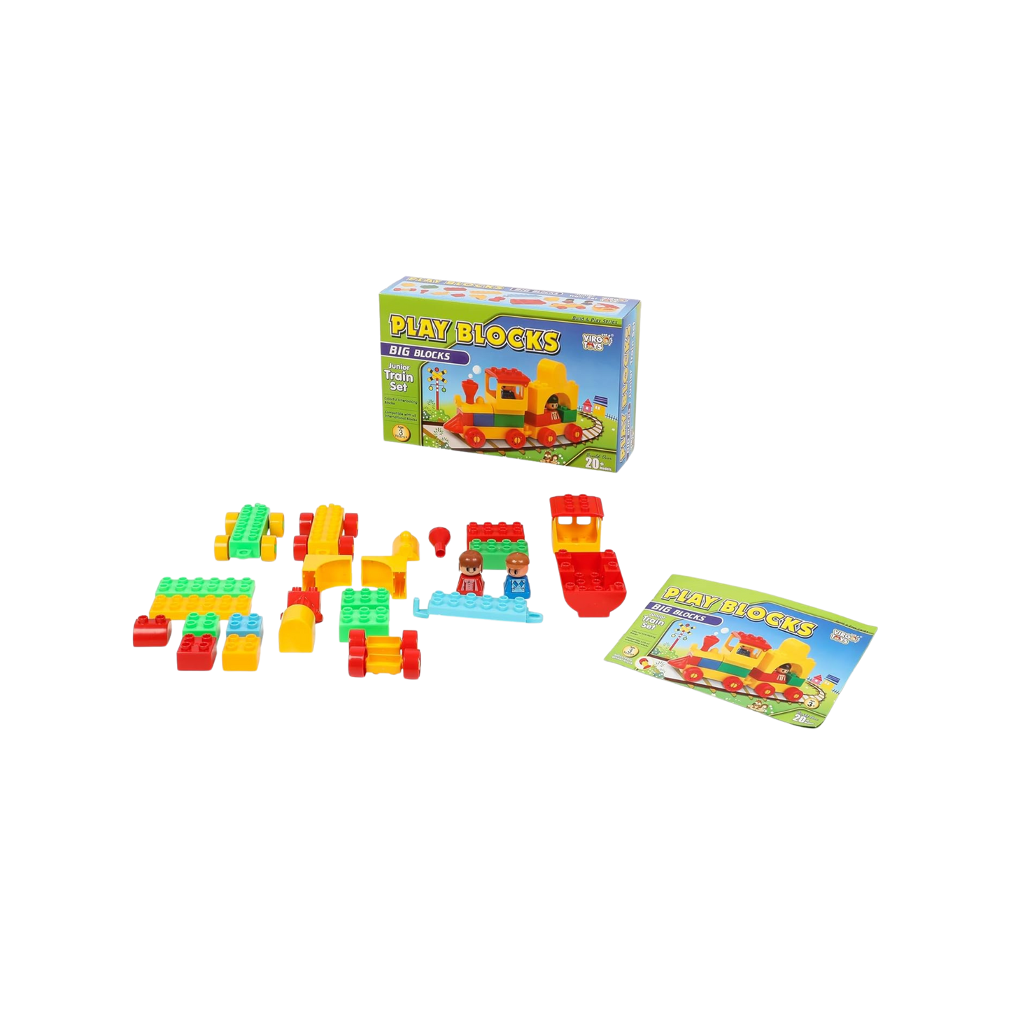 PLAY BLOCKS - JUNIOR TRAIN SET