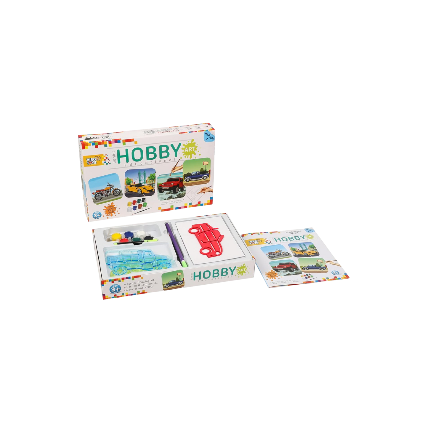 HOBBY ART JUNIOR - VEHICLES 1