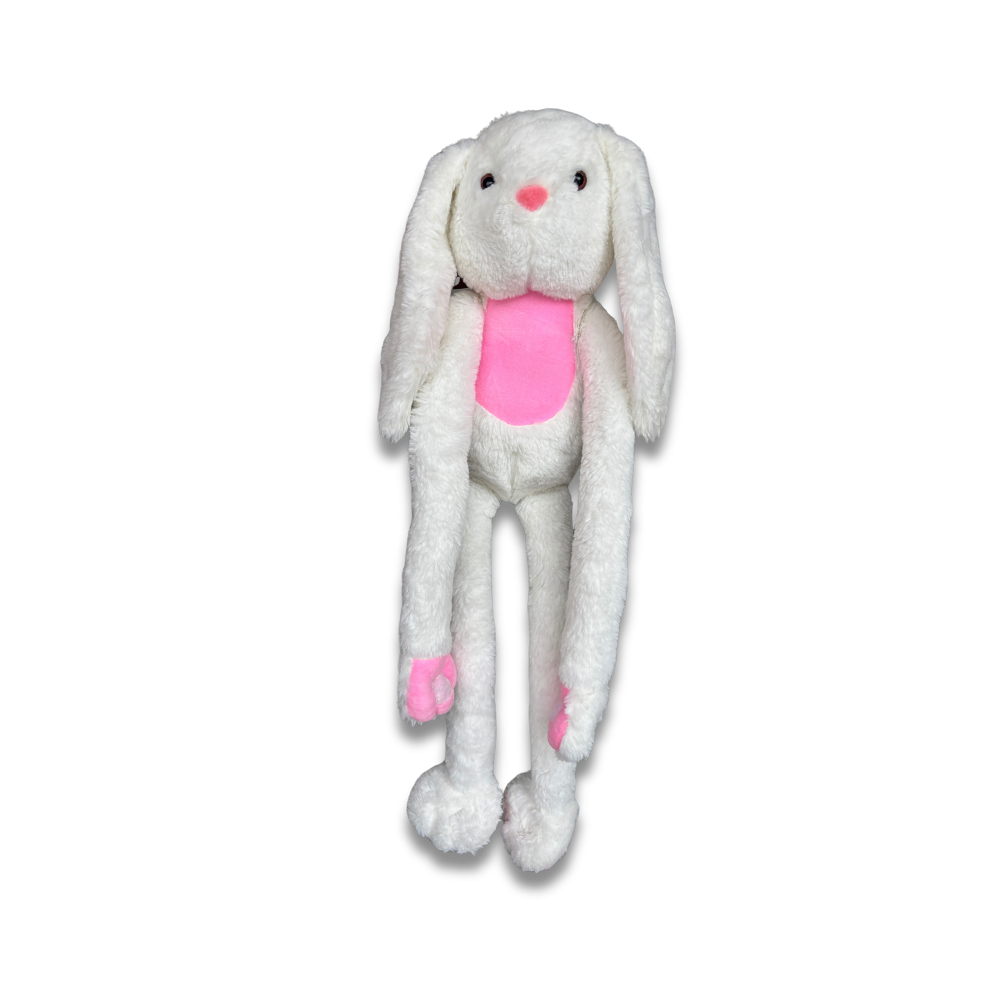 LONG LEGGED WHITE BUNNY SOFT TOY - 62 cm