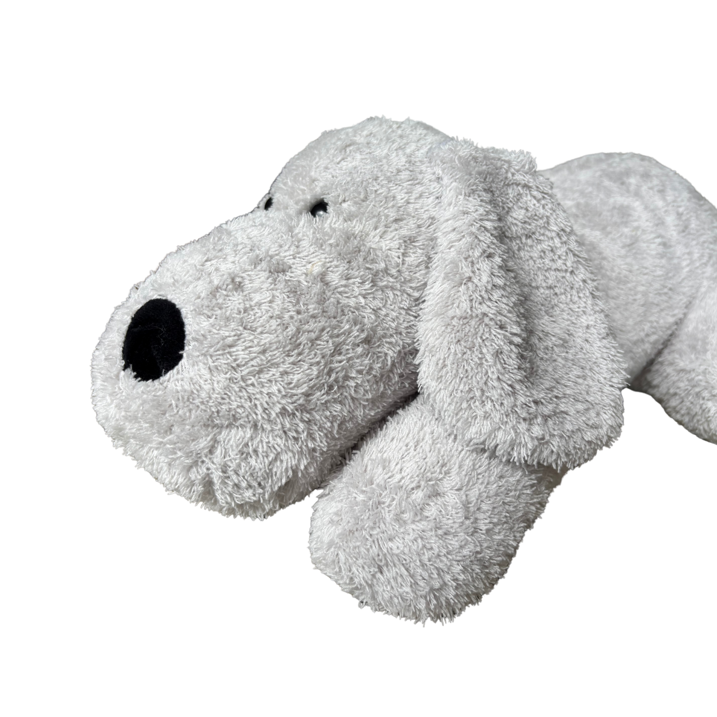 GREY FLOPPY DOG SOFT TOY – 40 CM