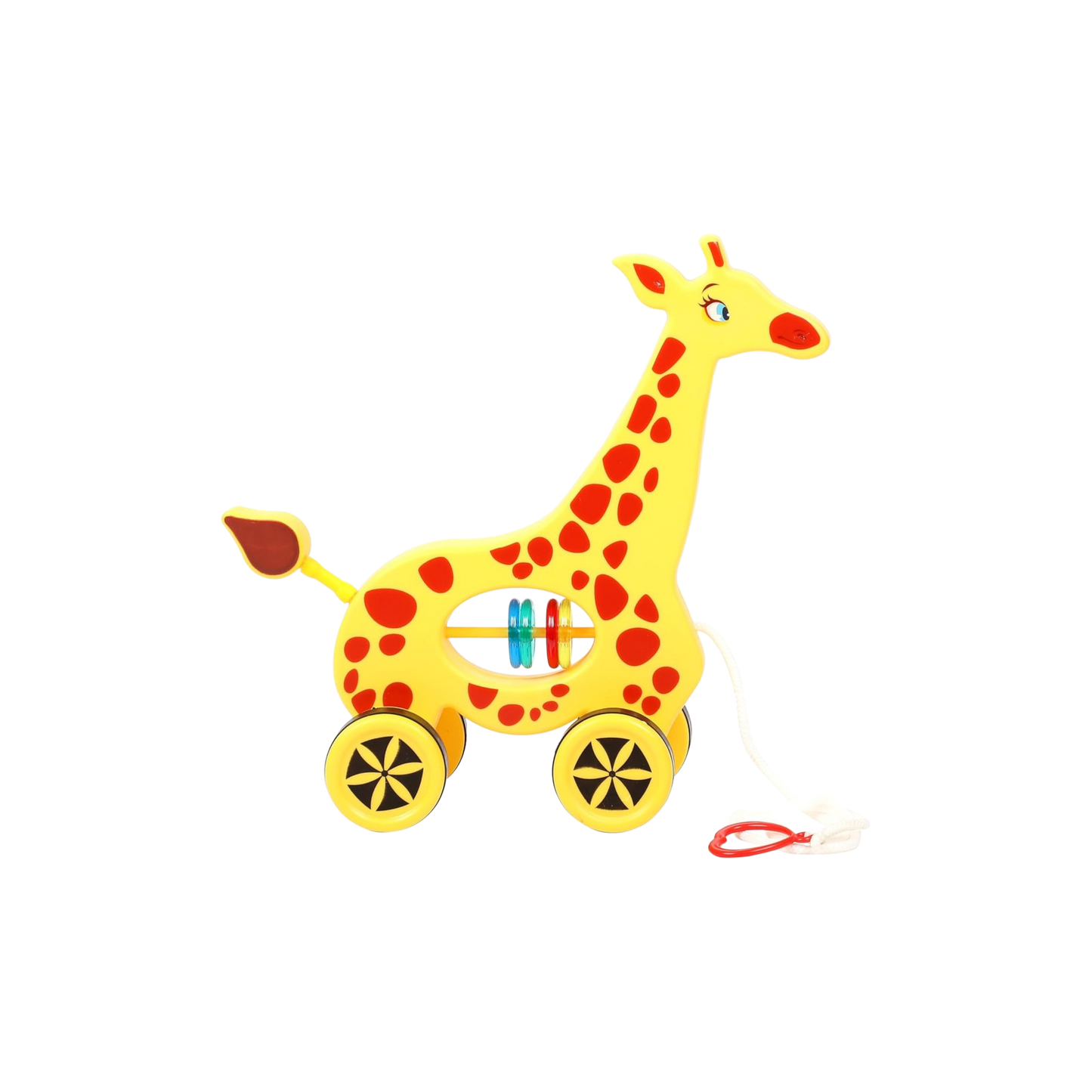 PULL ALONG BUDDY - GIRAFFE