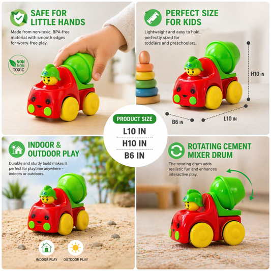 CEMENT MIXER TRUCK TOY