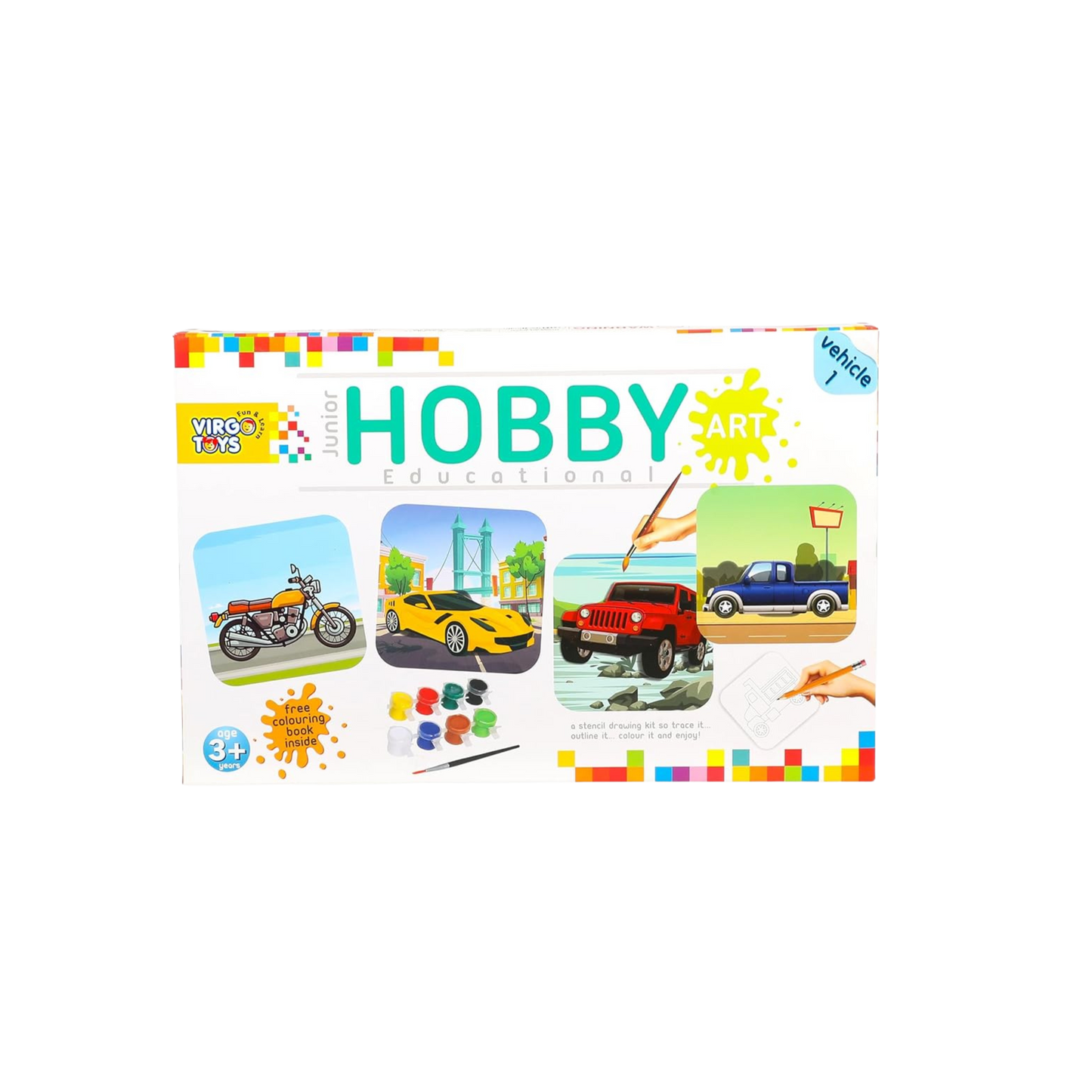 HOBBY ART JUNIOR - VEHICLES 1