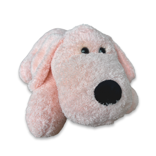 PINK FLOPPY DOG SOFT TOY – 40 CM
