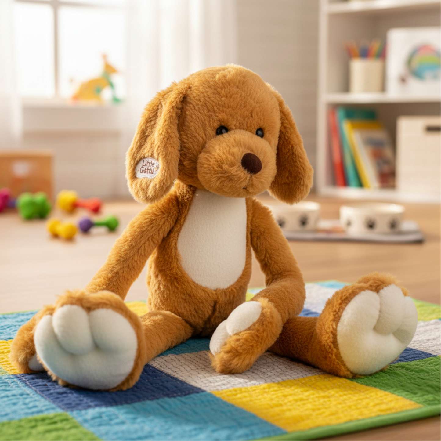 BROWN LONG LEG DOG - 62 CMS