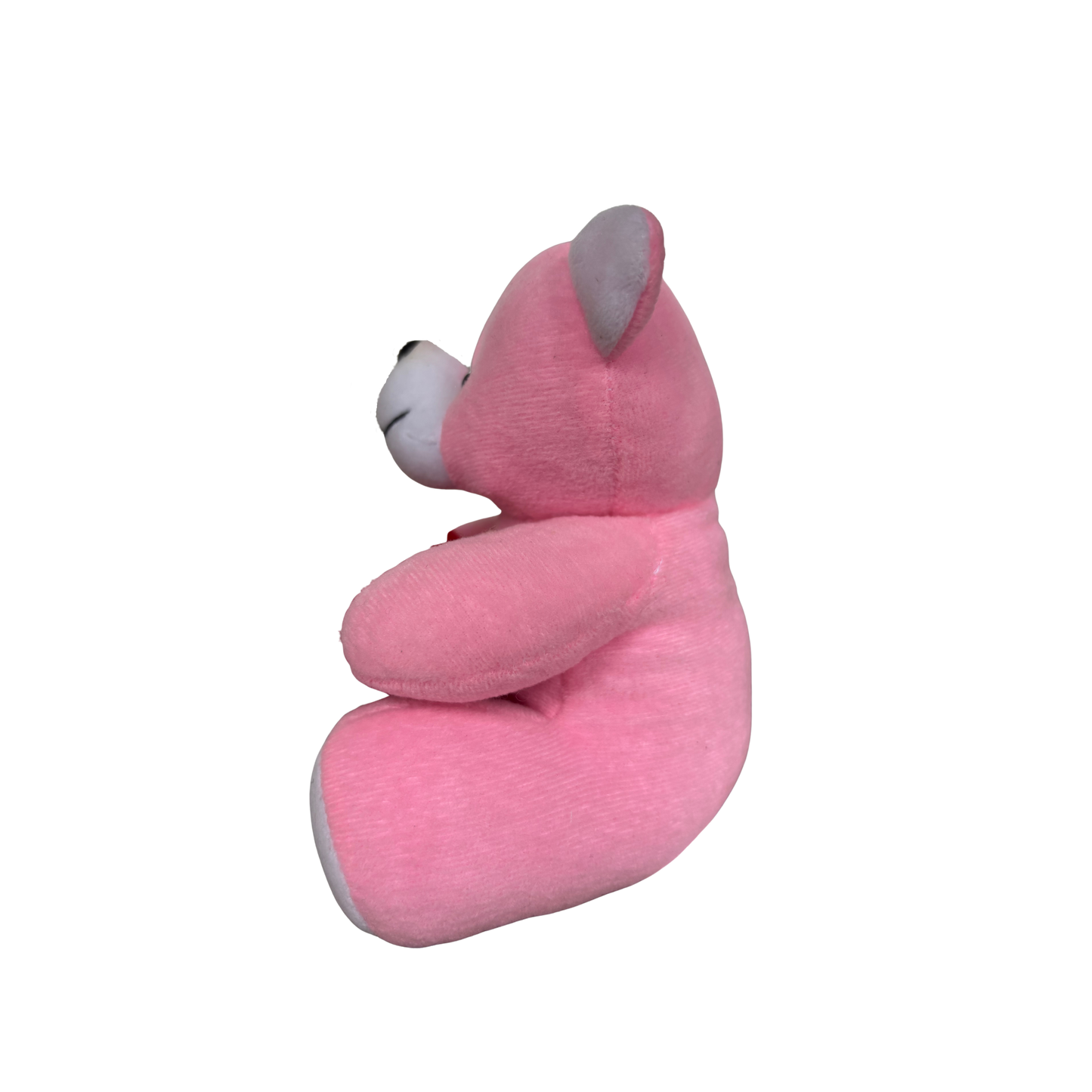 MINI PINK TEDDY BEAR WITH HEART – 15CM