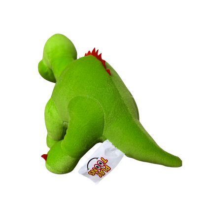 GREEN DINOSOUR SOFT TOY - 25 CMS