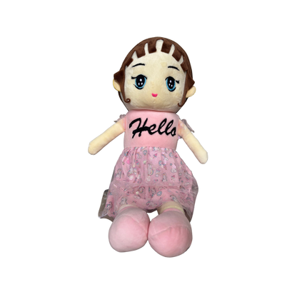 HELLO PINK DOLL - 60 CMS