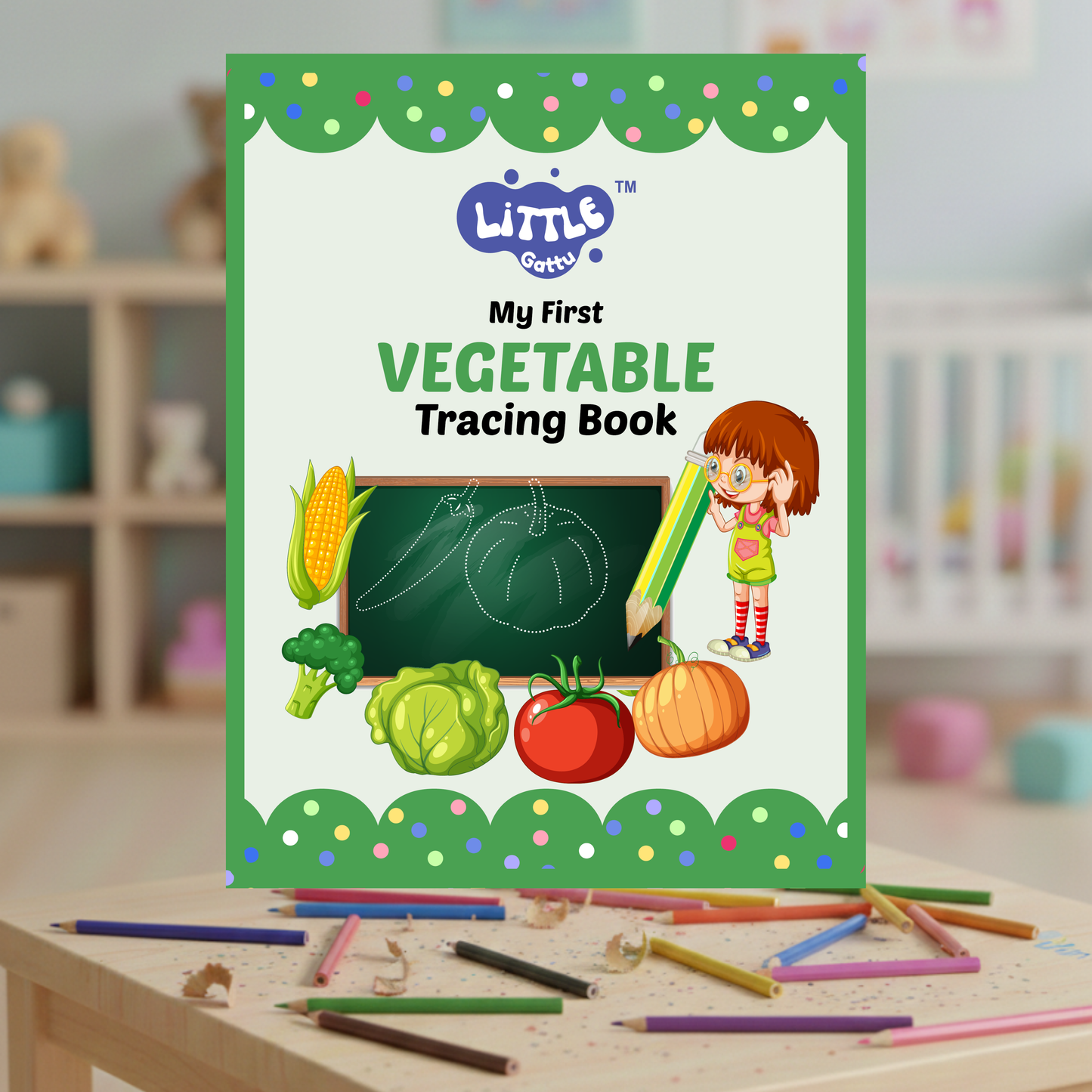 MY FIRST VEGETABLE TRACING BOOK