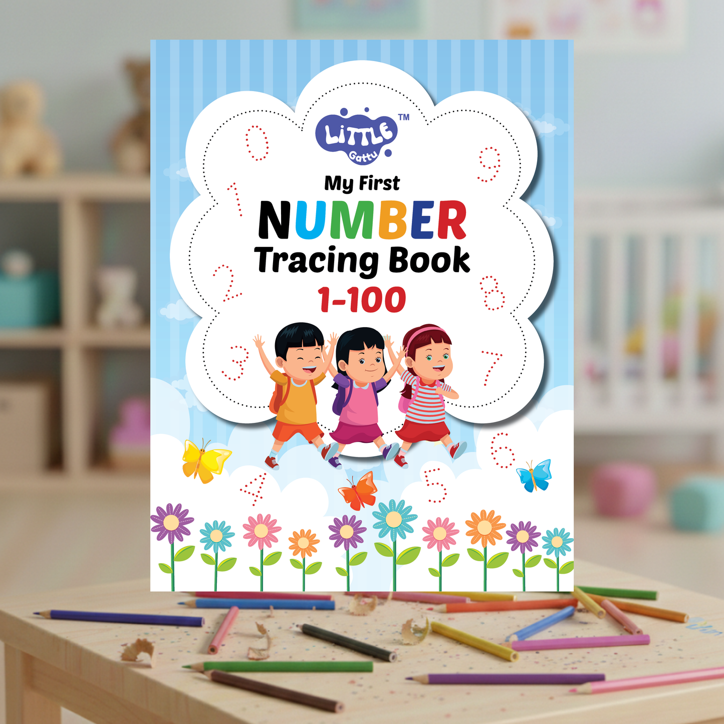 MY FIRST 1-100 NUMBERS TRACING BOOK