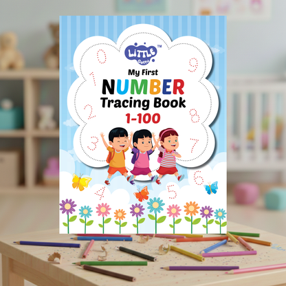 MY FIRST 1-100 NUMBERS TRACING BOOK