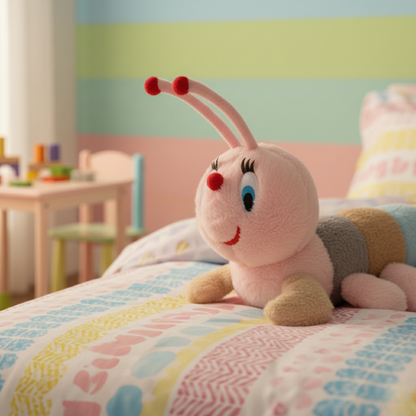 PASTEL CATERPILLAR SOFT TOY – 70 CM
