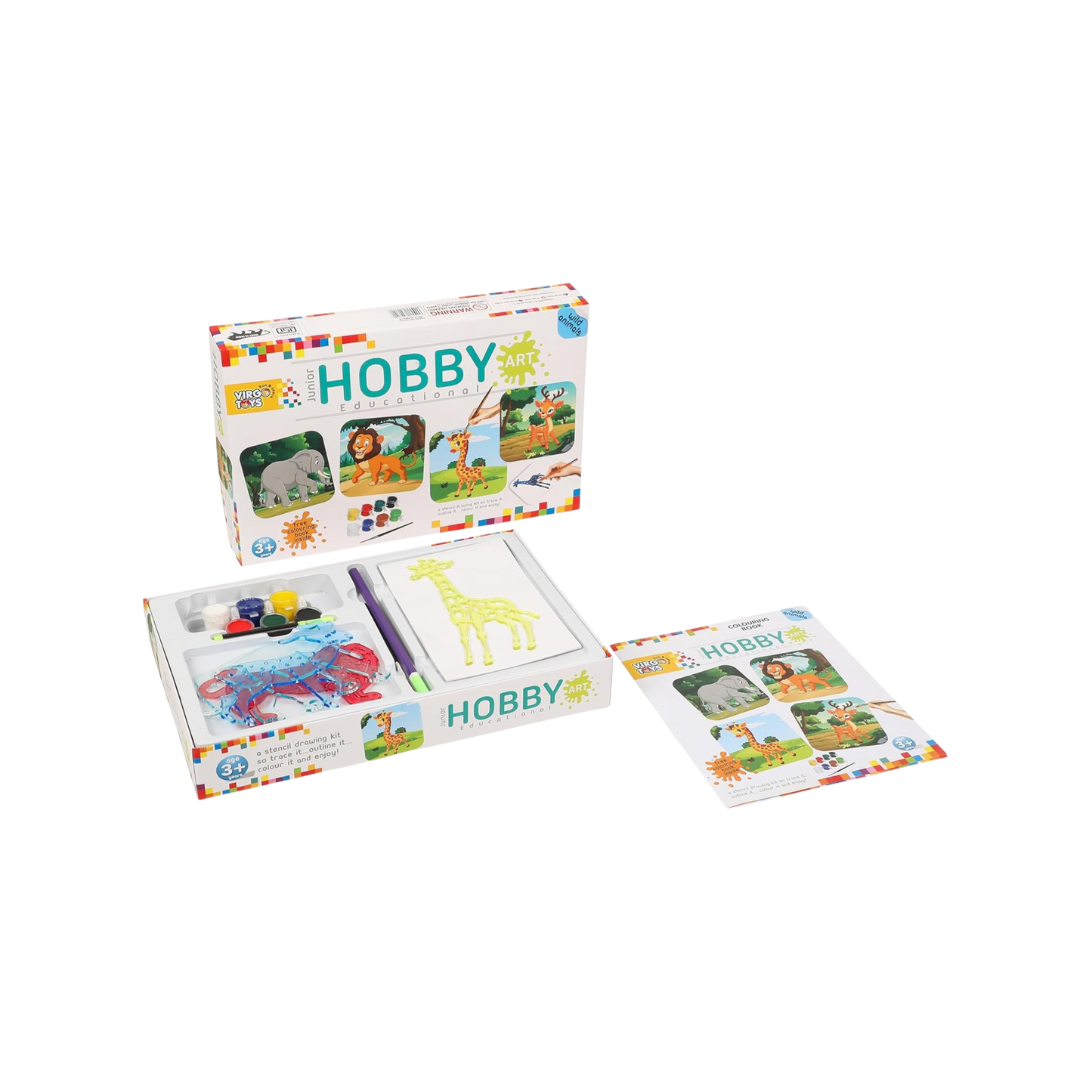 HOBBY ART JUNIOR - WILD ANIMALS