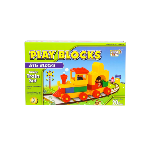 PLAY BLOCKS - JUNIOR TRAIN SET