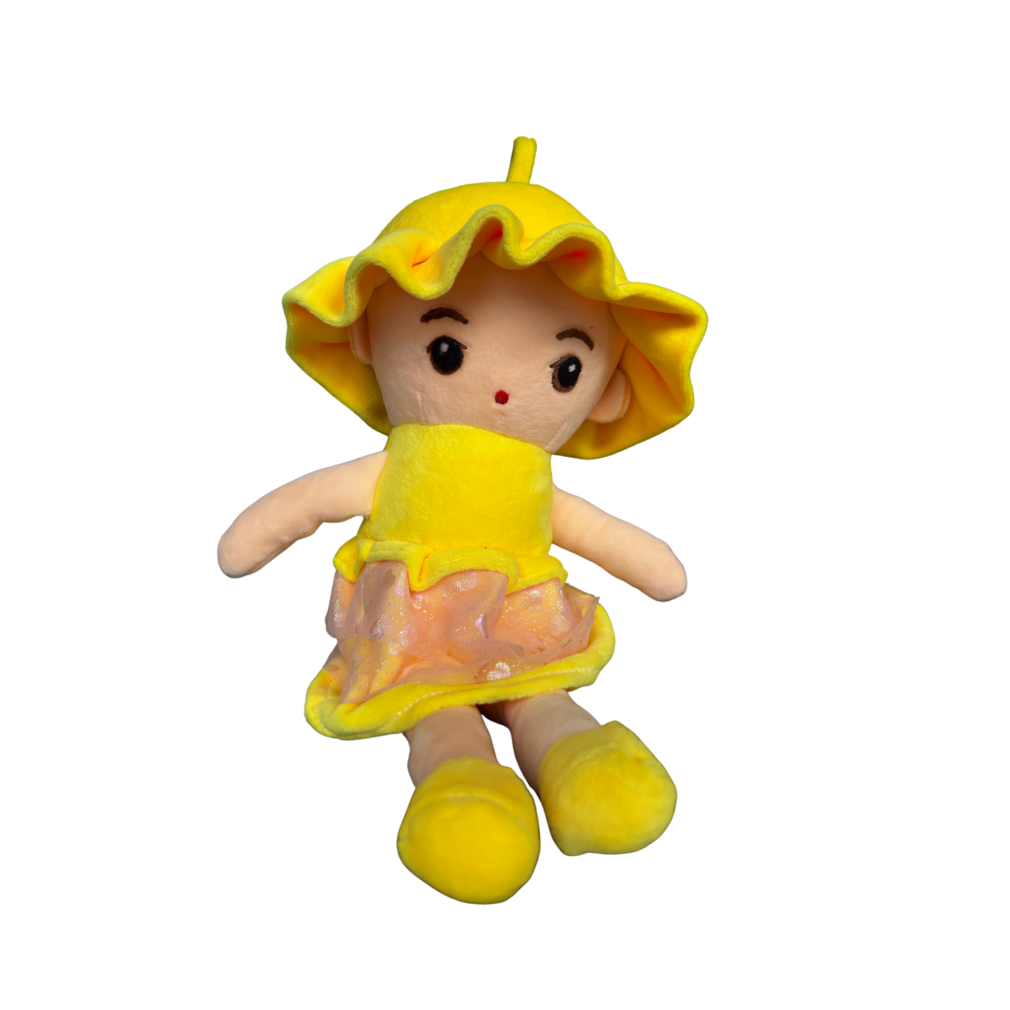 SUNSHINE YELLOW DOLL - 40 cms