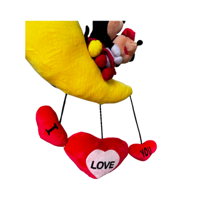 COUPLE ON MOON - 60 CMS