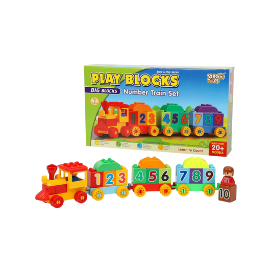 PLAY BLOCKS - NUMBER TRAIN SET