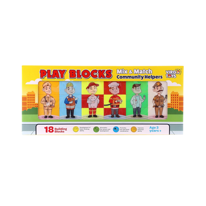 PLAY BLOCK MIX N MATCH - COMMUNITY HELPERS