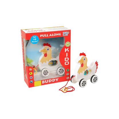 PULL ALONG BUDDY - CHICKEN