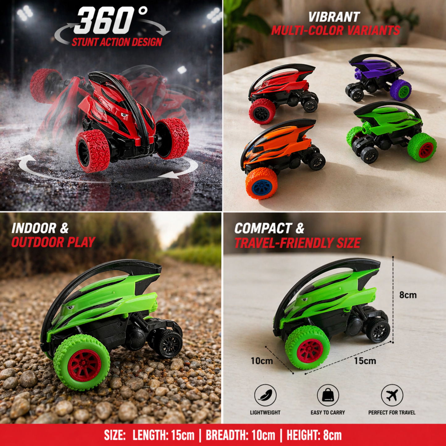 360° STUNT ACTION CAR