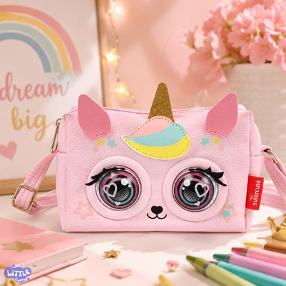 WINKING ELF SHOULDER BAG - UNICORN
