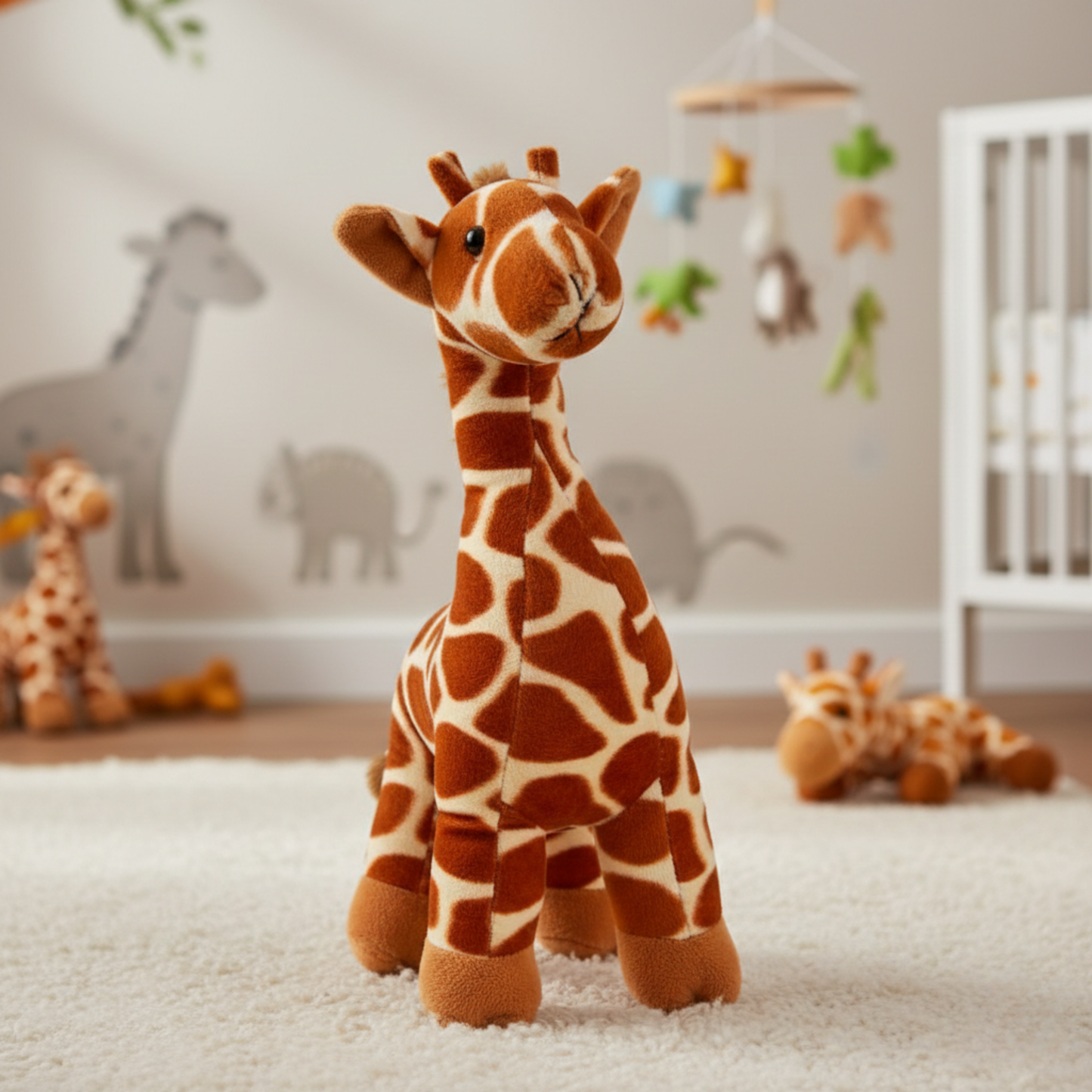GIRAFFE PLUSH TOY SOFT - 32 CMS