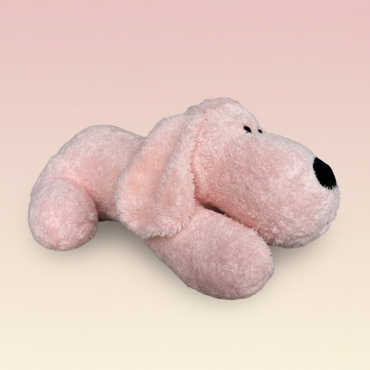 PINK FLOPPY DOG SOFT TOY – 40 CM