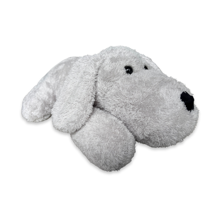GREY FLOPPY DOG SOFT TOY – 40 CM