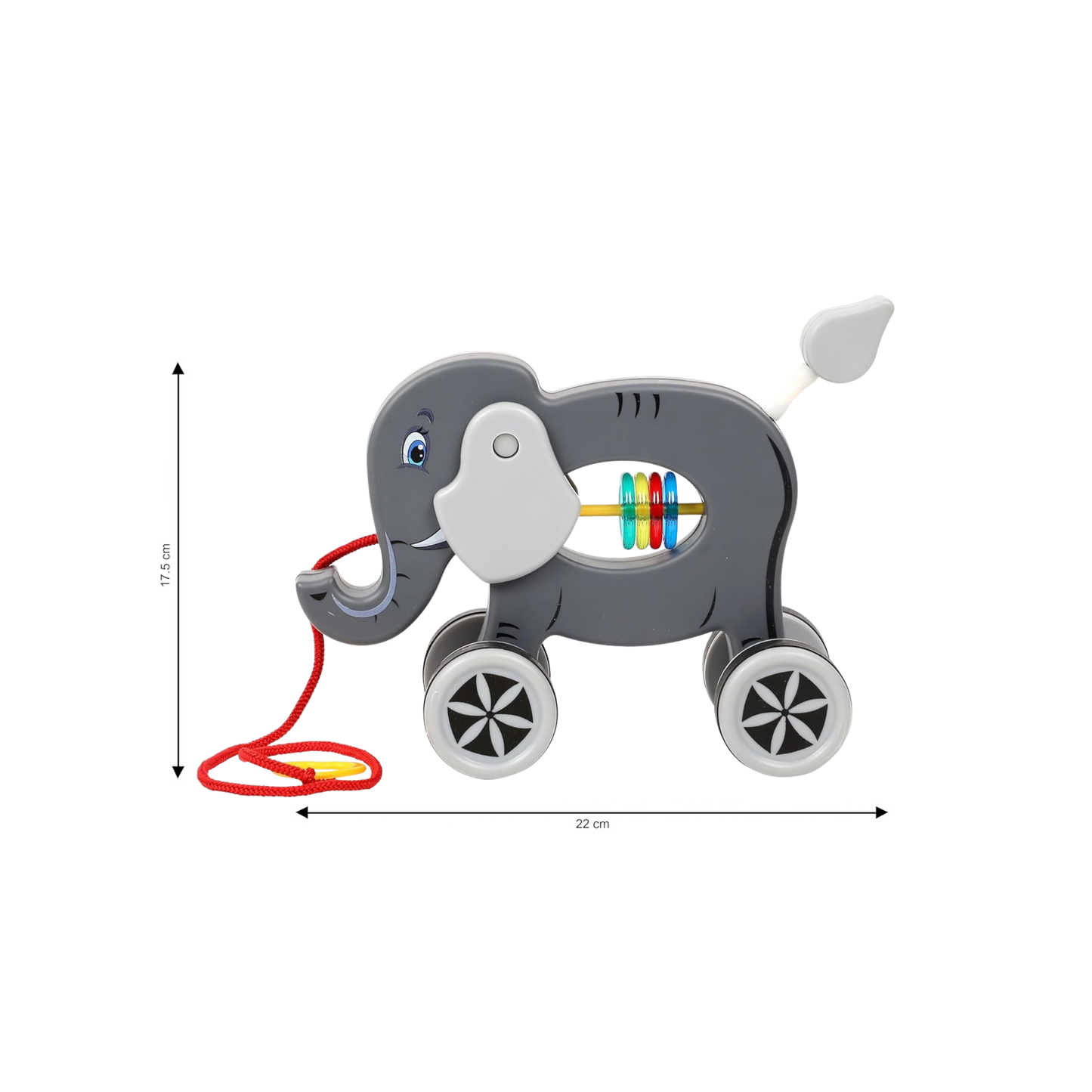 PULL ALONG BUDDY - ELEPHANT