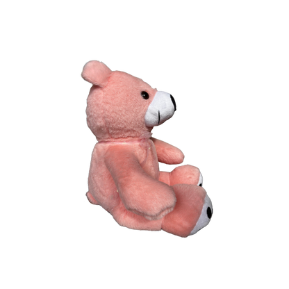 PEACH PINK TEDDY BEAR - 47 CMS