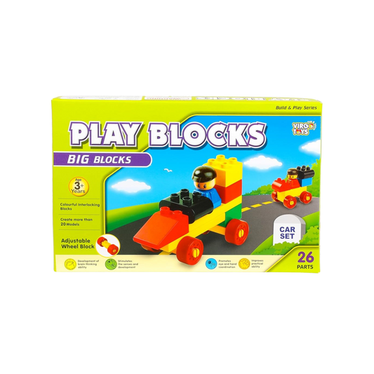 PLAY BLOCKS - CAR SET