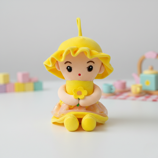 SUNSHINE YELLOW DOLL - 40 cms