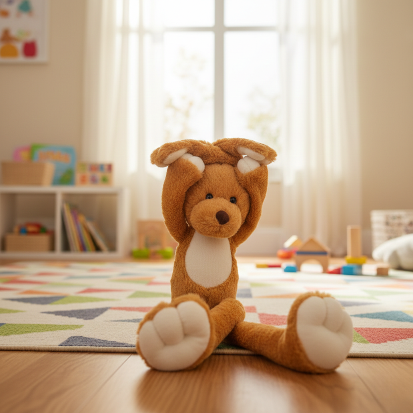 BROWN LONG LEG DOG - 62 CMS