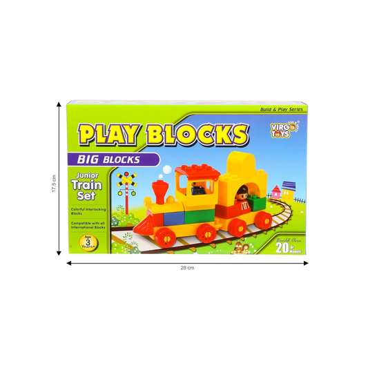 PLAY BLOCKS - JUNIOR TRAIN SET